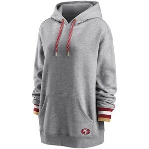 New Women's San Francisco 49ers Pullover Fleece Hoodie size XXL